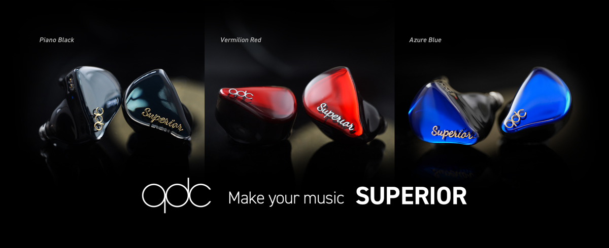 Make your music, Superior】qdc真のエントリーユニバーサルIEM